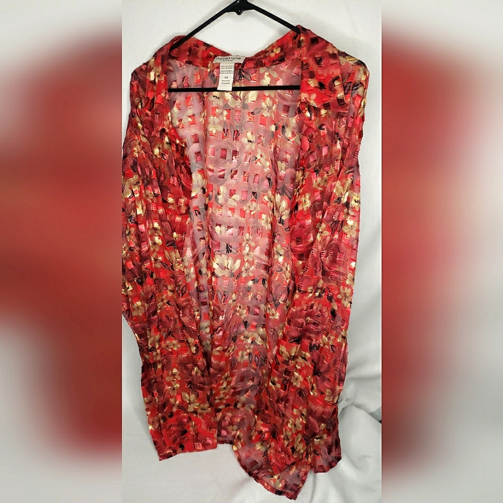 Vintage Notations Blouse 3X